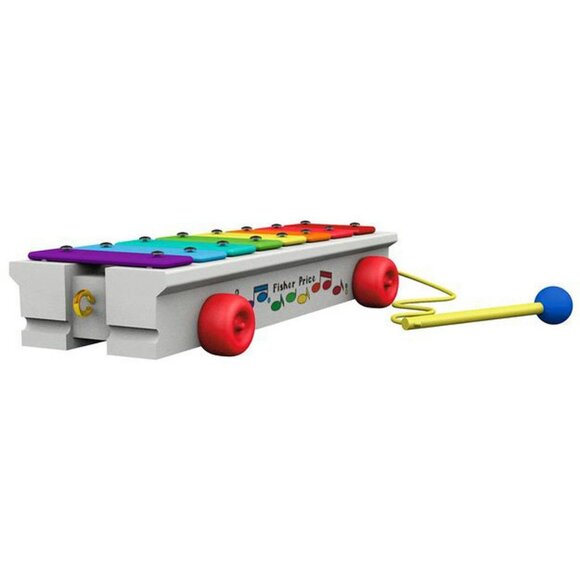 New! Fisher Price Xylophone Hallmark Keepsake Ornament 2017 Pull-A-Tune Toy - Picture 3 of 3
